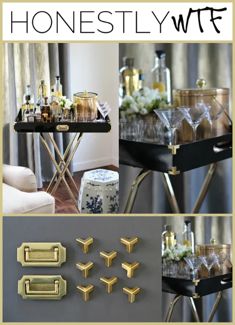DIY Bar Tray