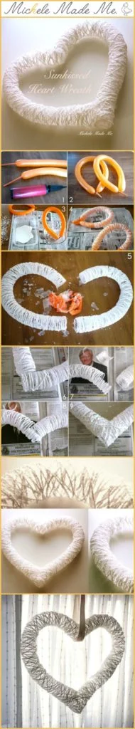 DIY Heart Wreath