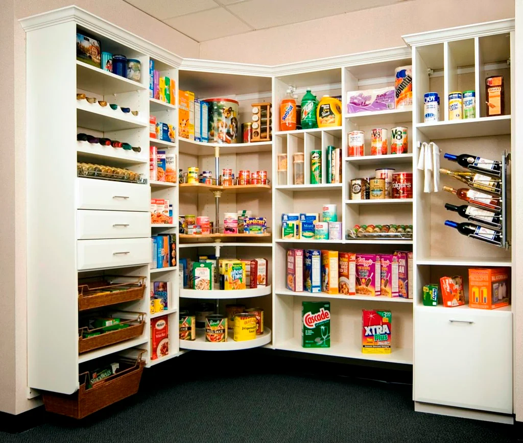 Stylish Kitchen Pantry Storage