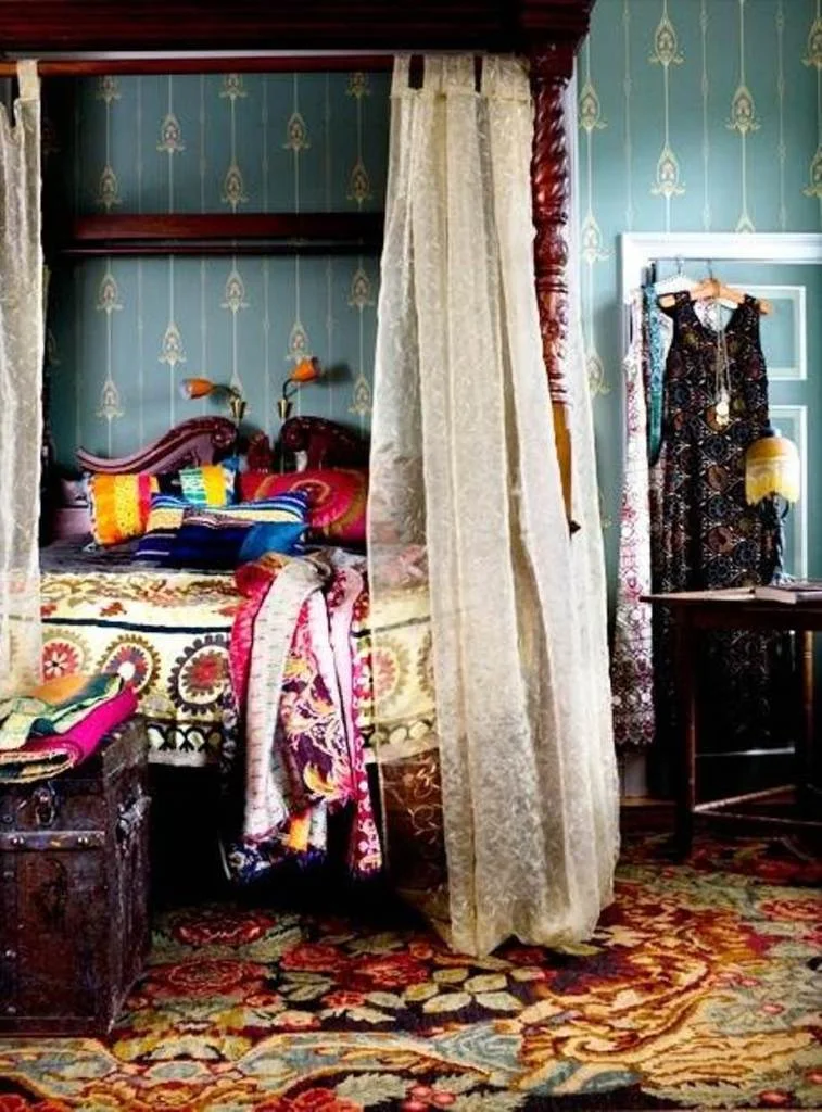 boho style bedroom