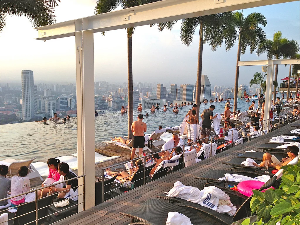 marina bay sands infinity pool