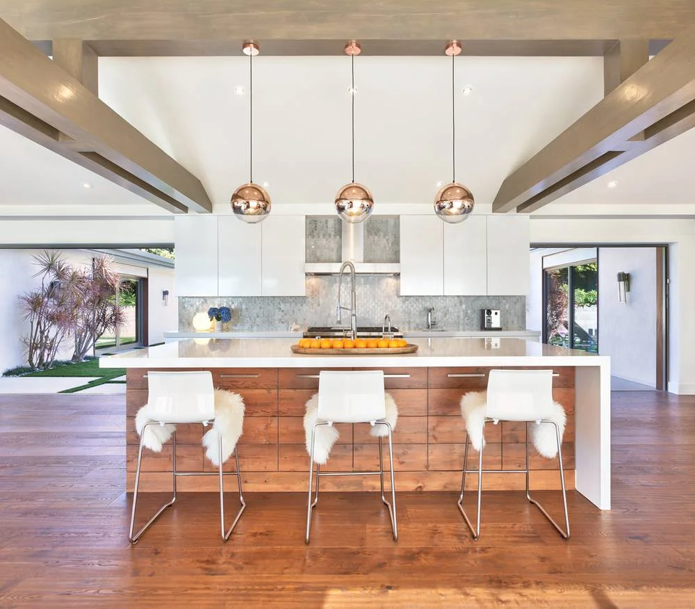 wood floor kitchen ideas