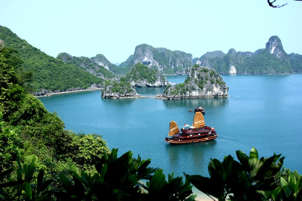 Asia Cruise Junk in Halong bay