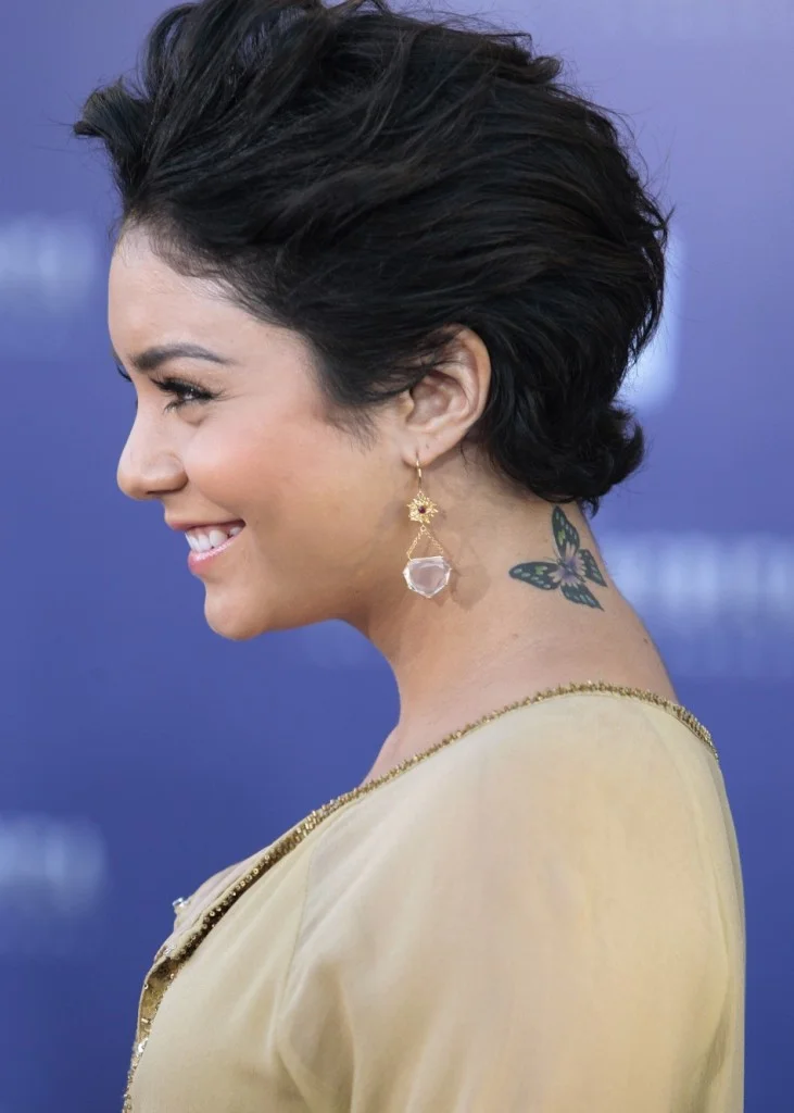 Hollywood Celebrity Neck Tattoos