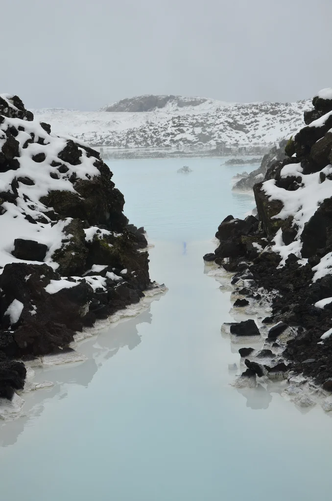 Winter Holiday Blue Lagoon