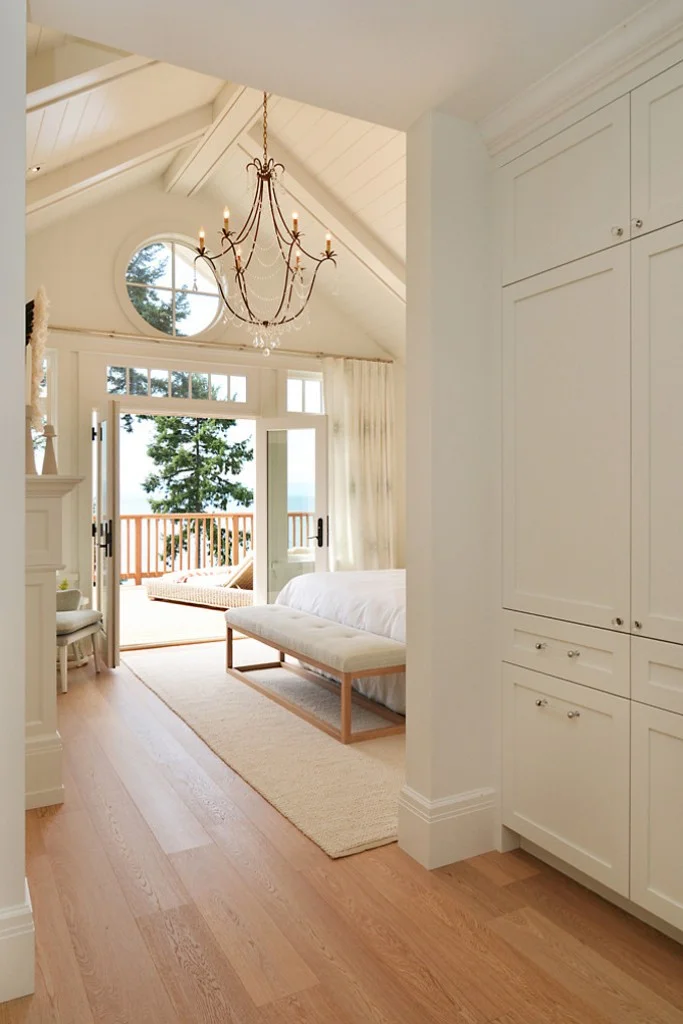 bedroom wooden flooring