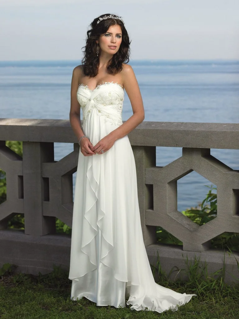 best wedding dresses for beach wedding