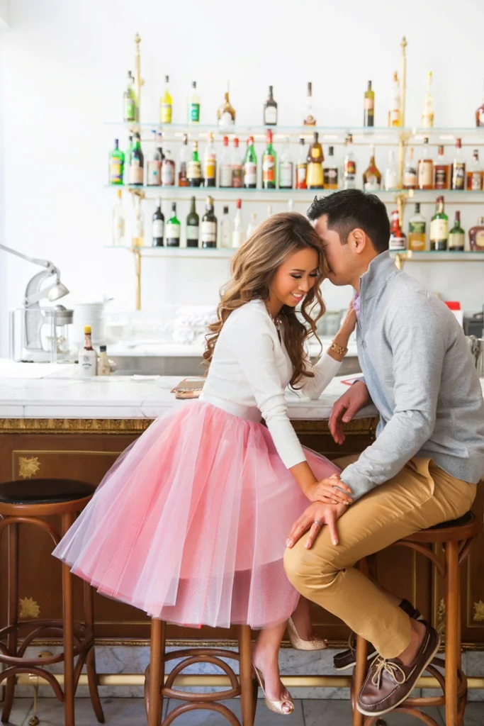 fashion blog pink tulle skirt
