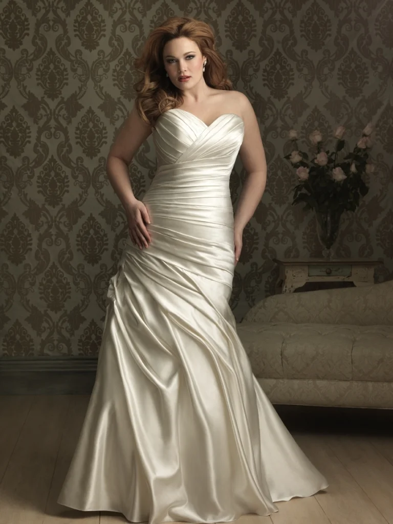 wedding dress fat girl