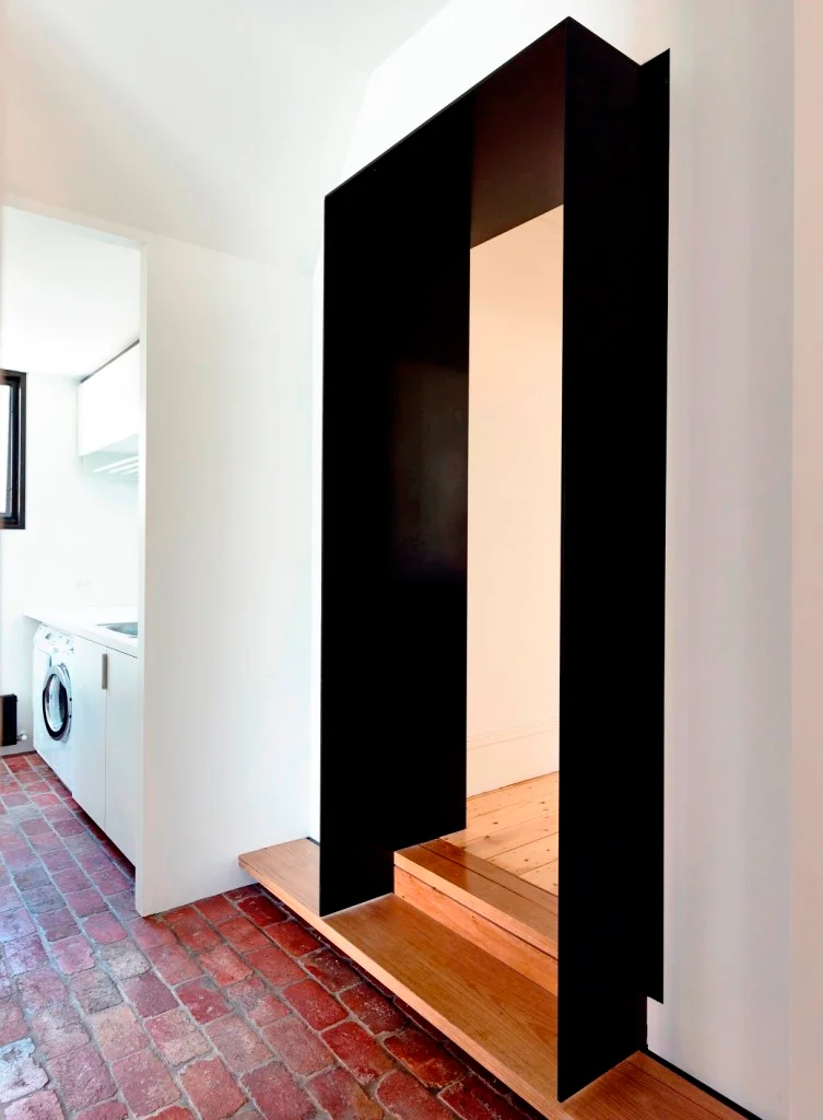beautiful dark entry door