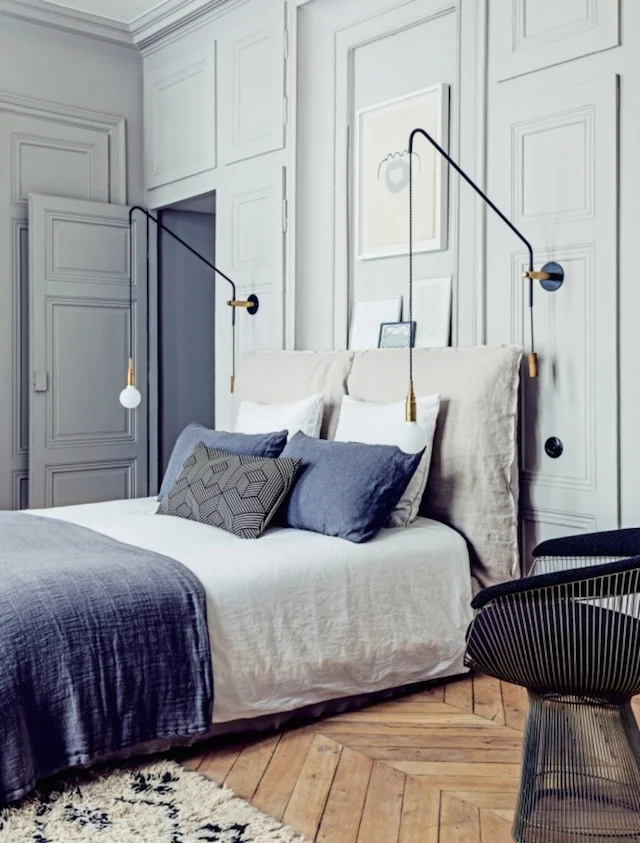 Beautiful French Home Bedroom Interior Design