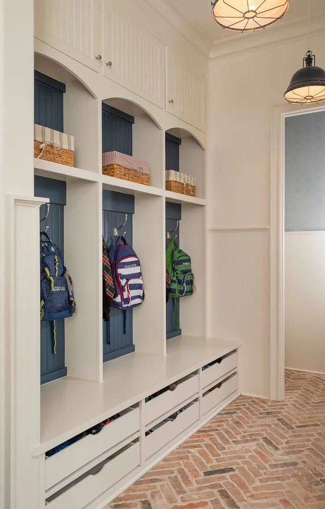 Brick Floor Storage Room
