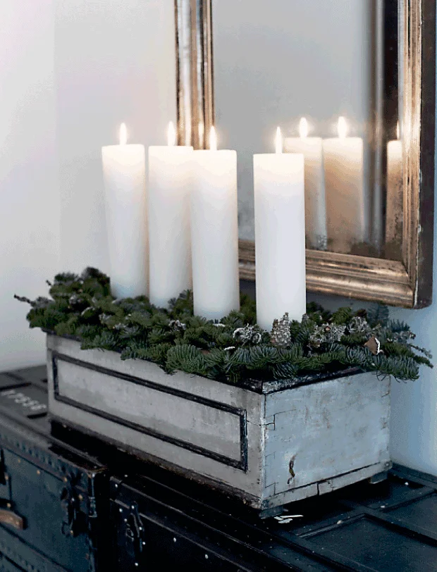 Candle Christmas Decoration
