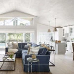 Seaside Cottage beach style living room