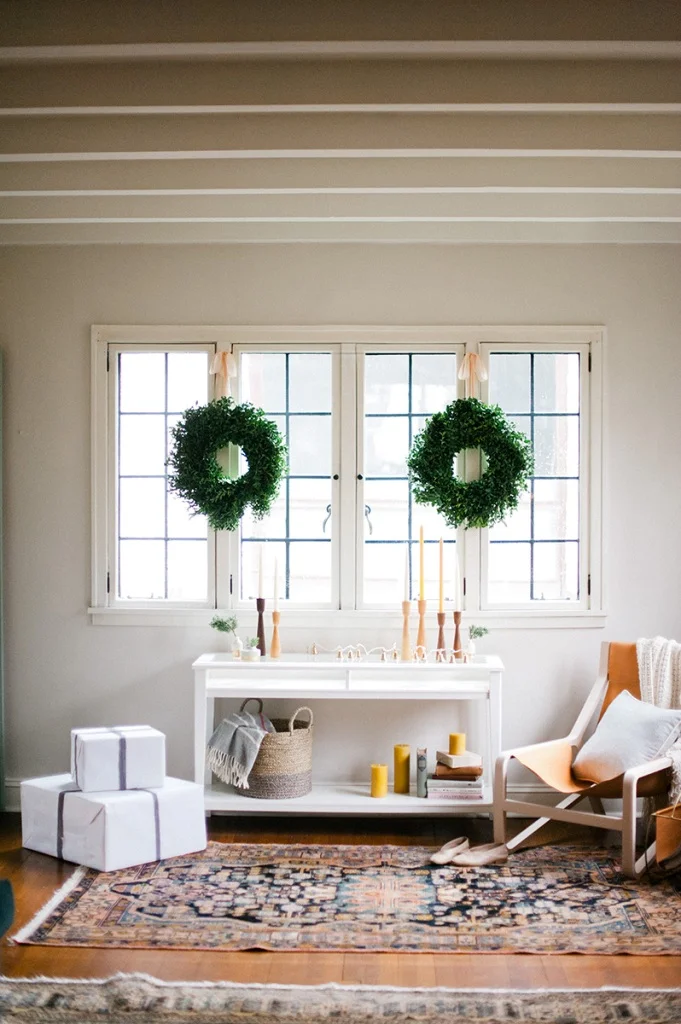 christmas window decor