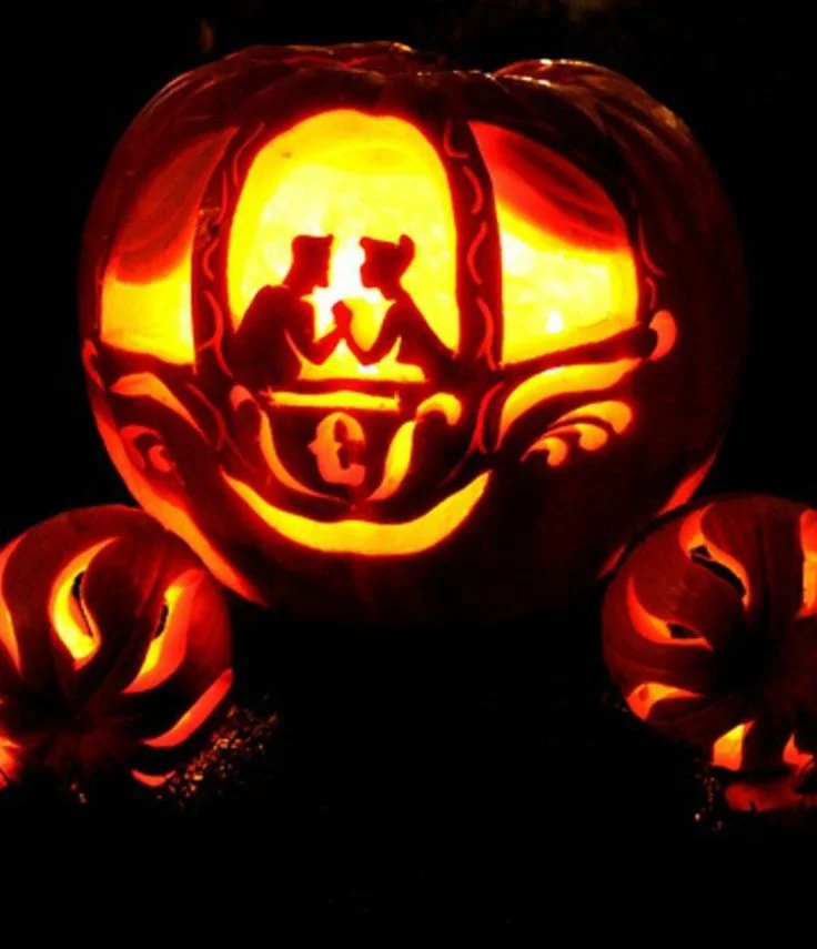 Disney Themed Pumpkin
