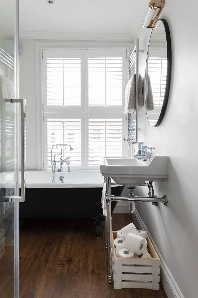 Bathroom Wood Floor