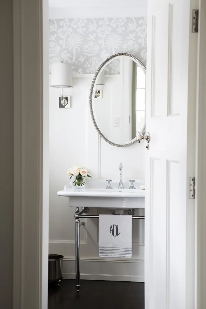Board and Batten With Mirror