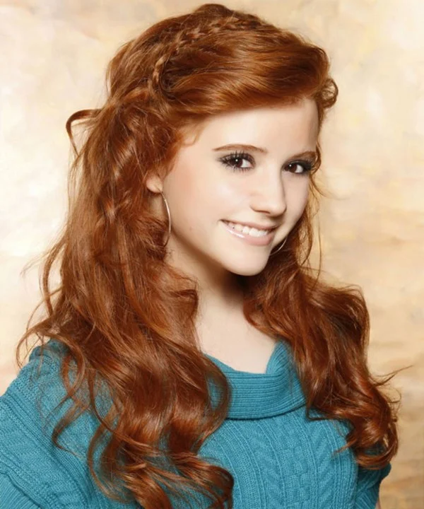 Braided Wavy Hair For Oval Face