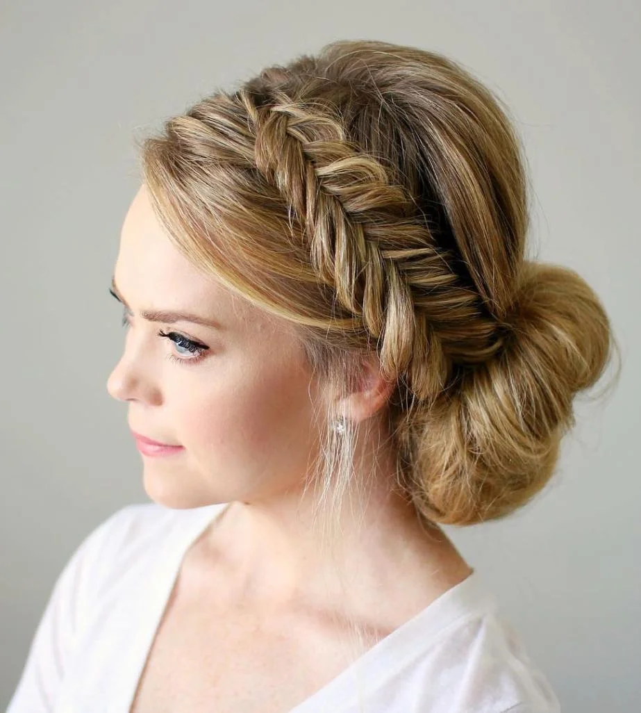 Classic Chignon Fishtail