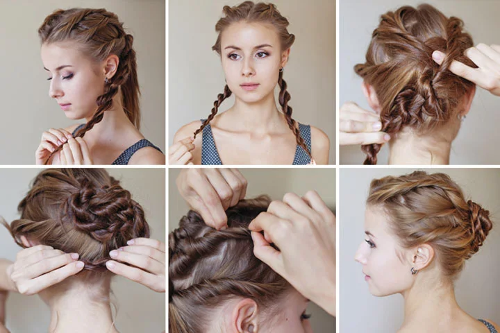 Cute Braided Twist Step By Step
