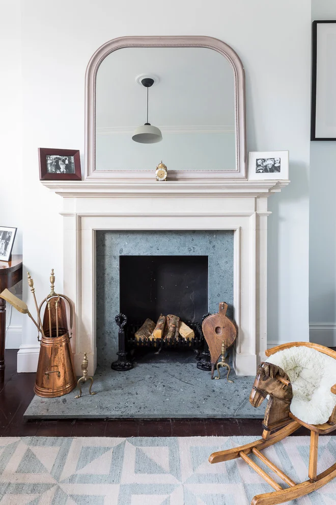 Fireplace Mirror Decor