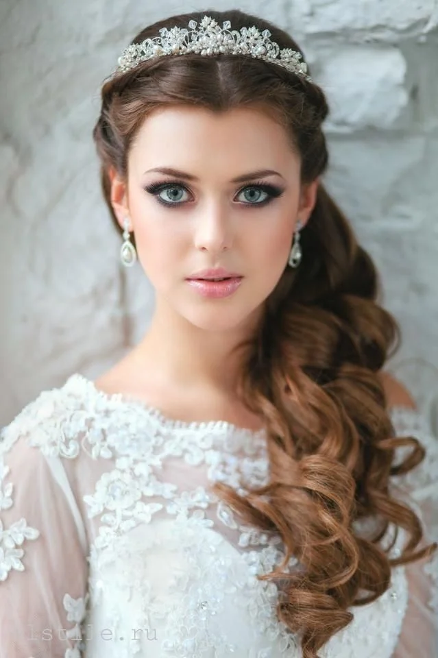 Half Up With Tiara