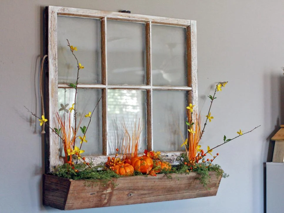Indoor Window Box Rustic Decor