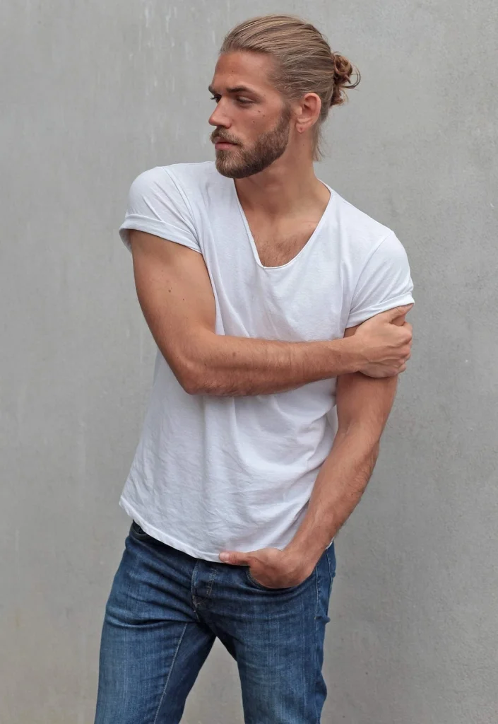 Long Brown Hipster Hair