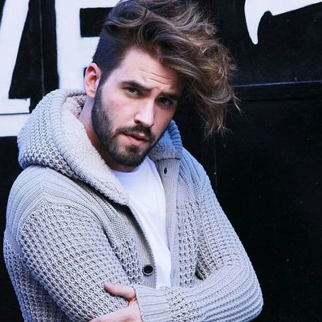Long Wavy Undercut