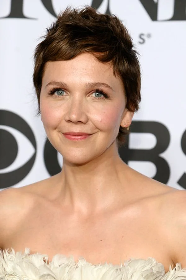 Maggie Gyllenhaal Short Dark Brunette Hairstyle