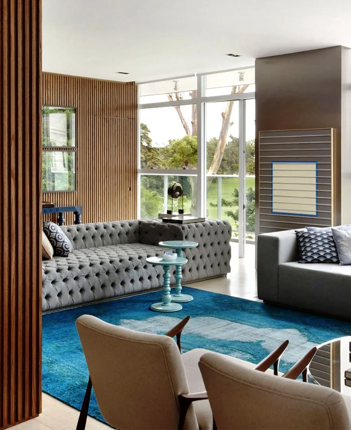 Original Urban Style Home Capitone mixes with modern furniture