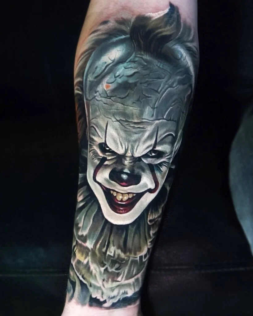 Pennywise IT Movie Tattoo