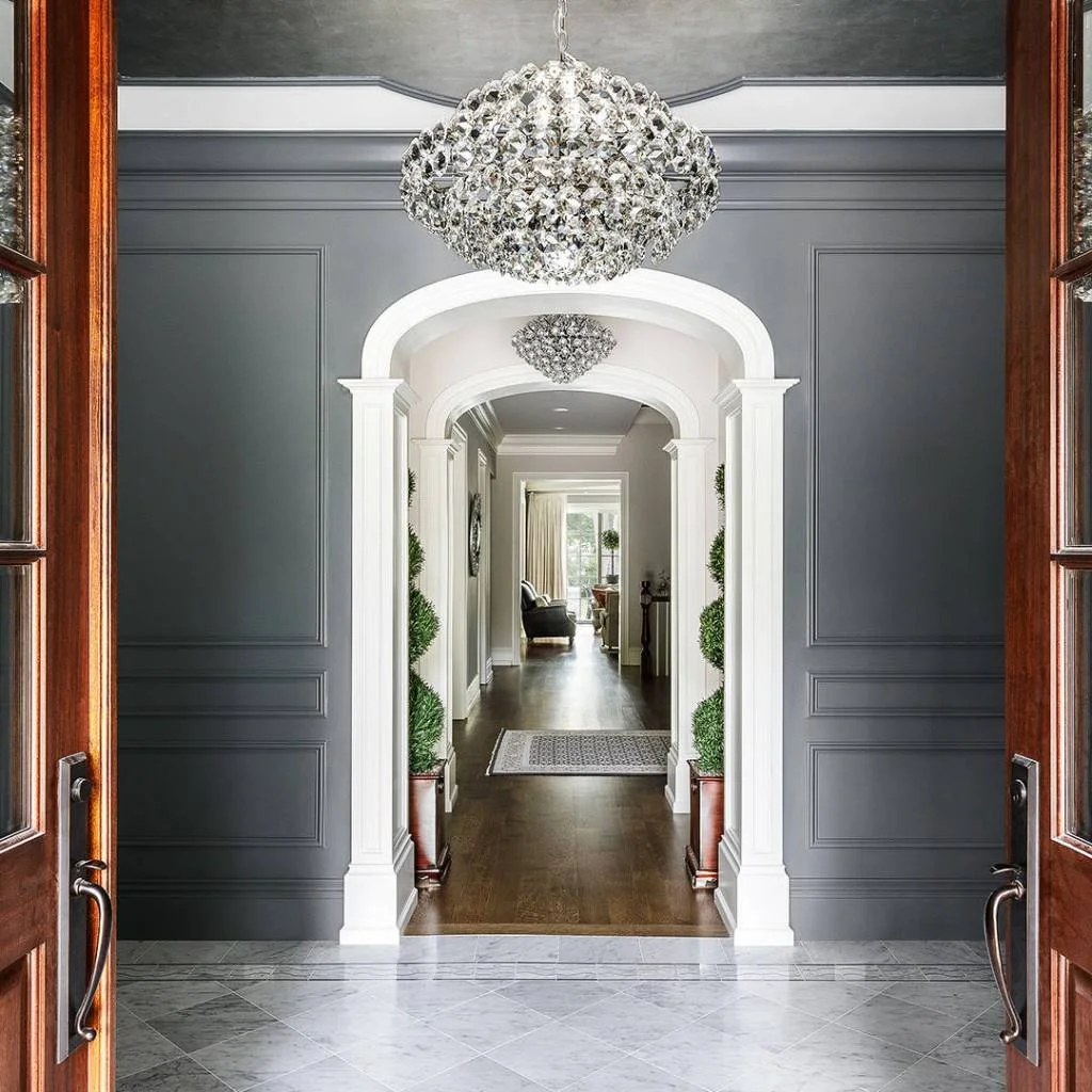 Welcome With Stunning Chandelier