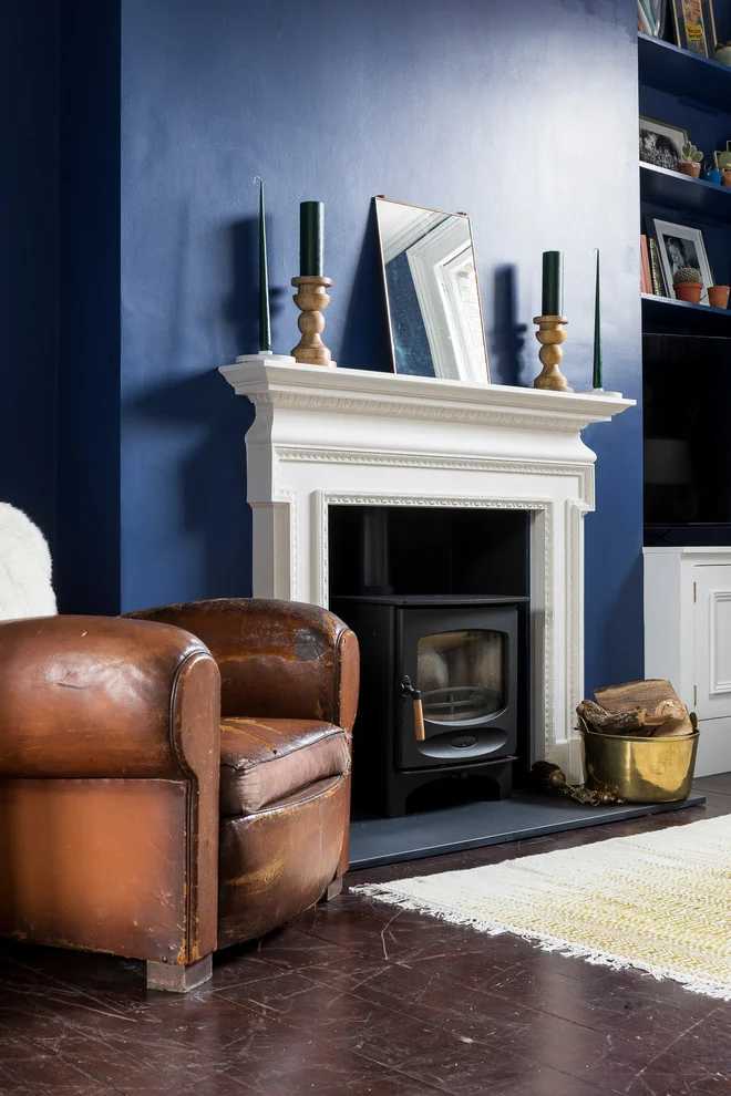 Wood Burning Stove Vintage Chair