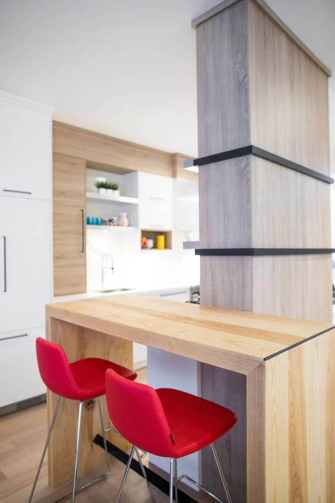 Wooden Breakfast Table For Couple