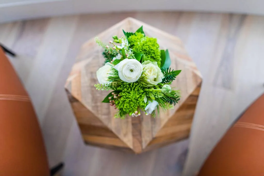 decorate with flowers