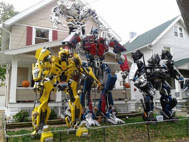 transformers Halloween cool decorations