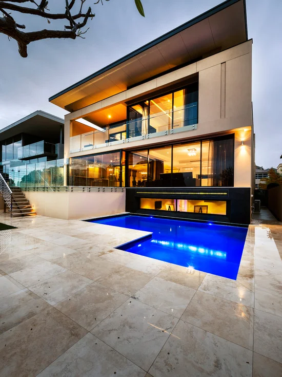 Balconies and Roof Provide Great Angles