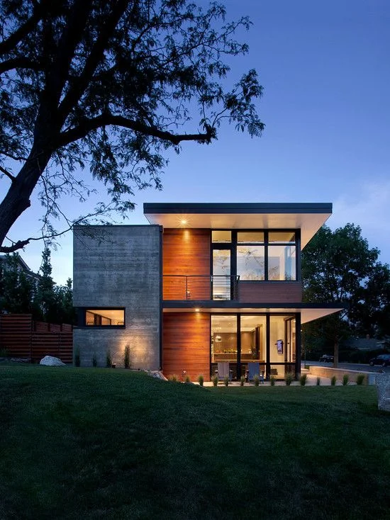 Big Window Contemporary House