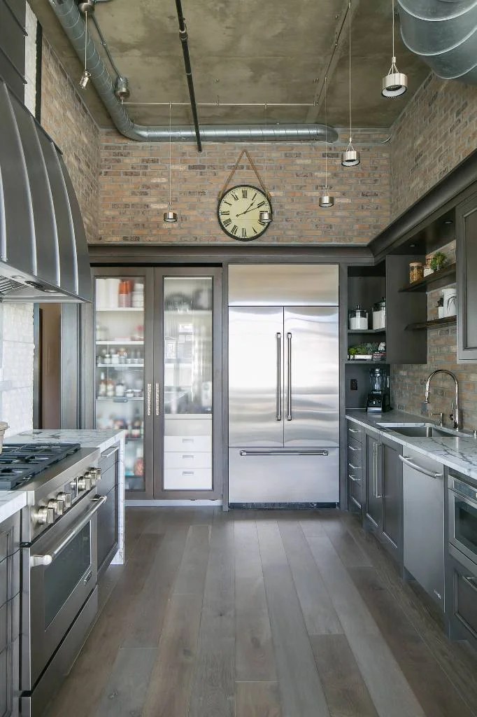 Brick Wall Kitchen