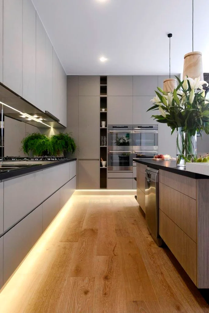 Charming Gray Rectangle Design