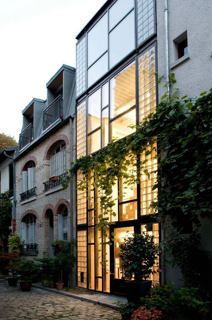 Contemporary Glass Exterior