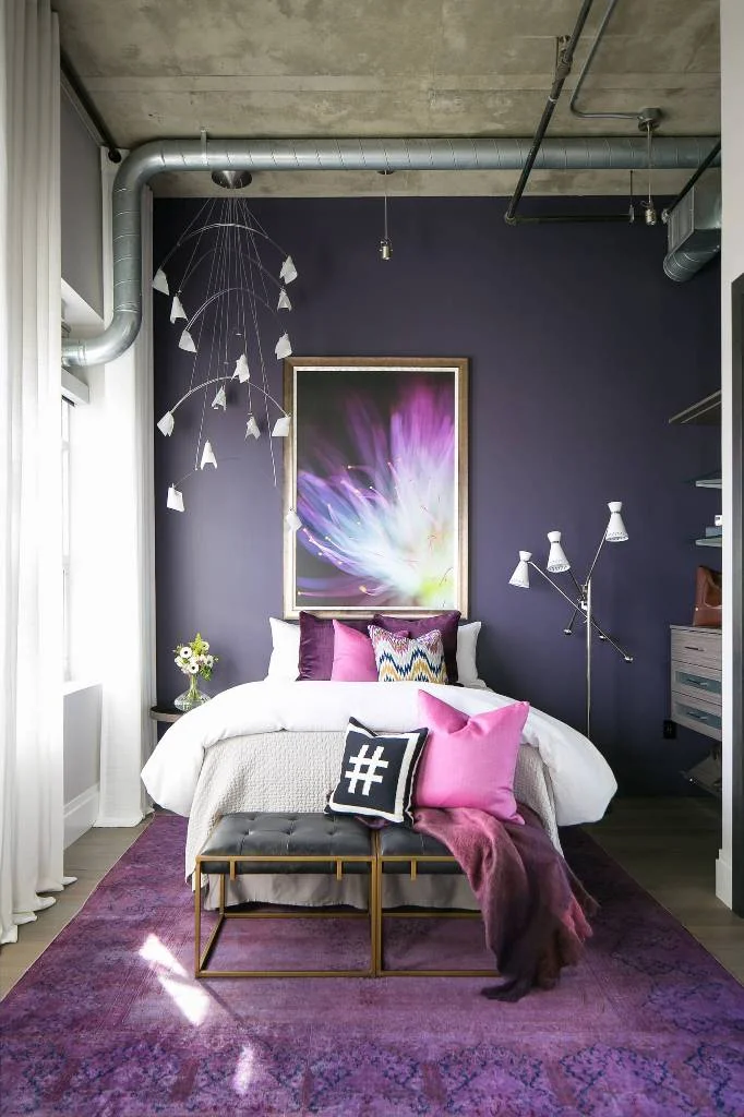Industrial Bedroom For Girls