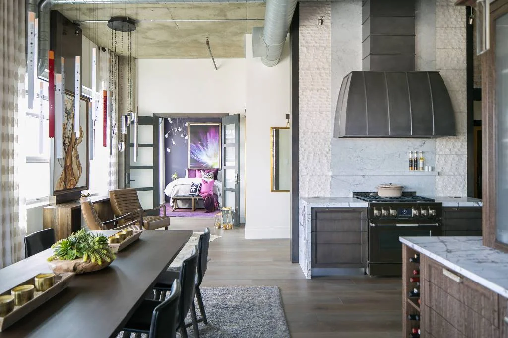 Kitchen Bedroom and Dining Together