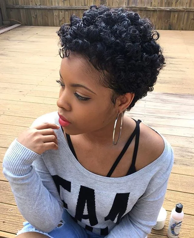 Natural Curly Hair African American