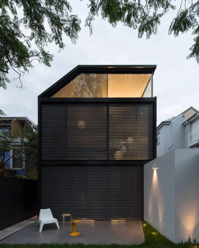 Small Size Black Exterior Design