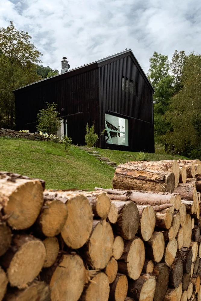 Barn Scandinavian Black Exterior