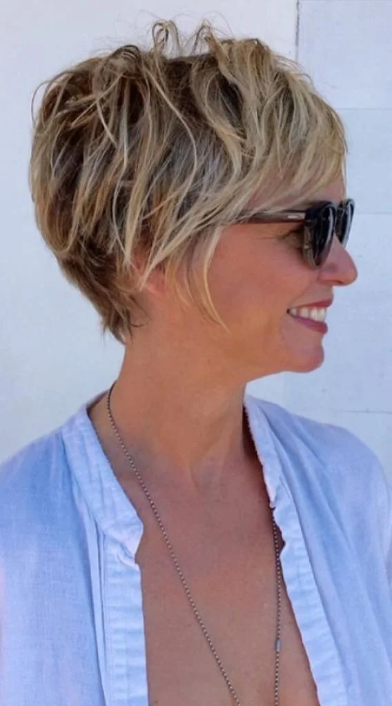 Blonde Classic Crop