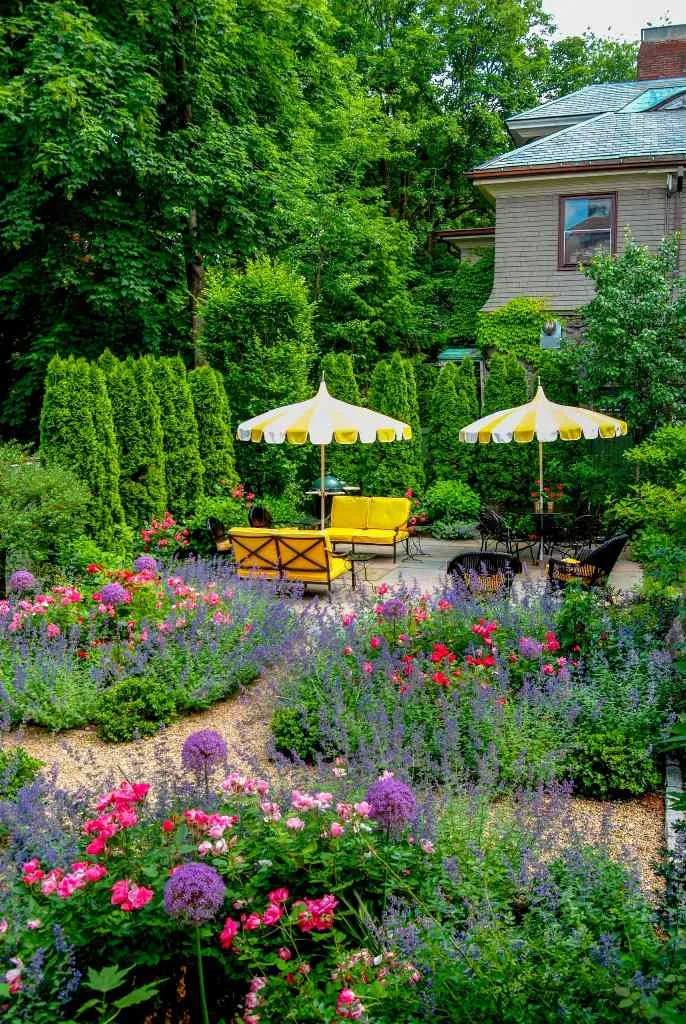 Bold Color to your Patio Patio Umbrella